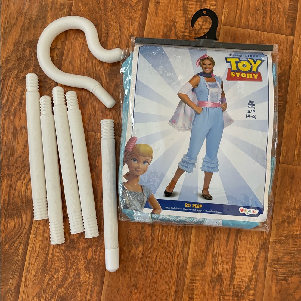 Toy Story Bo Peep costume WITH shepherds pole